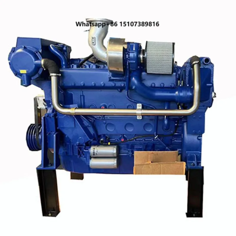 WD12C High Efficiency Marine Engine 300-400 New Condition Inboard for Boats Electric Fuel Type