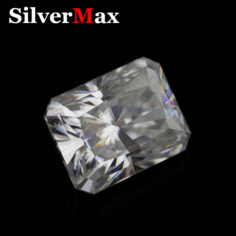 [ Big Factory ] 0.2-30ct Rare Radiant Cut Moissanite Diamonds Loose Stones D Color VVS1 With GRA Gemstones For Jewelry Making