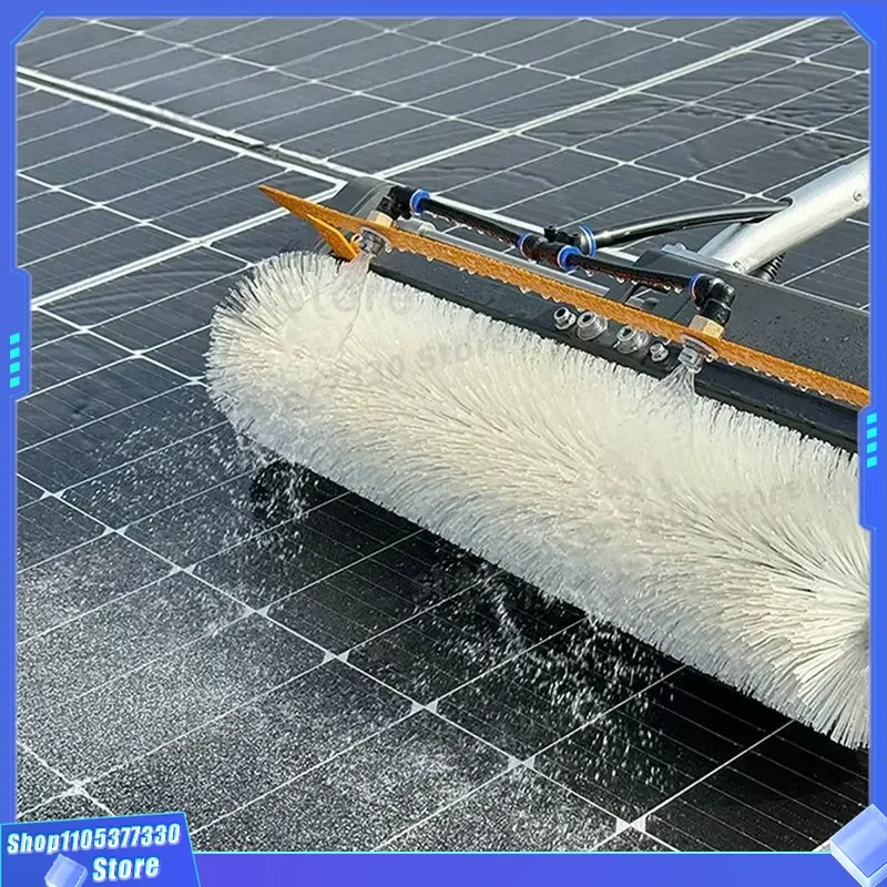 Telescopic Solar Panel Cleaning Robot 8.5M Rotating Brush Easy Operation CE Certified Efficient Maintenance Tool for Home Use