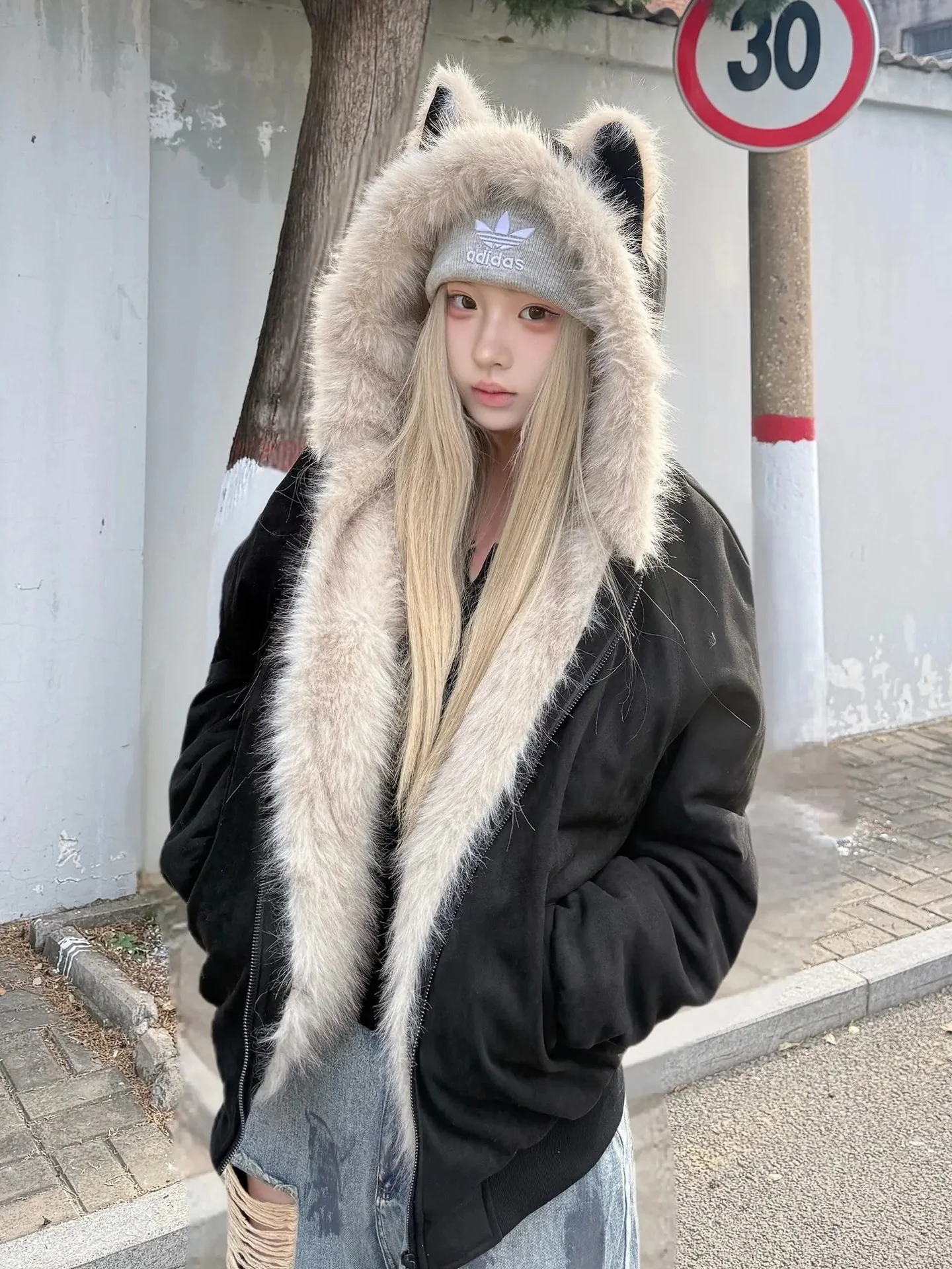 

Мужская зимняя куртка Bla Ear с капюшоном, теплая хлопковая одежда, защита от холода, короткая хлопковая куртка с множеством карманов