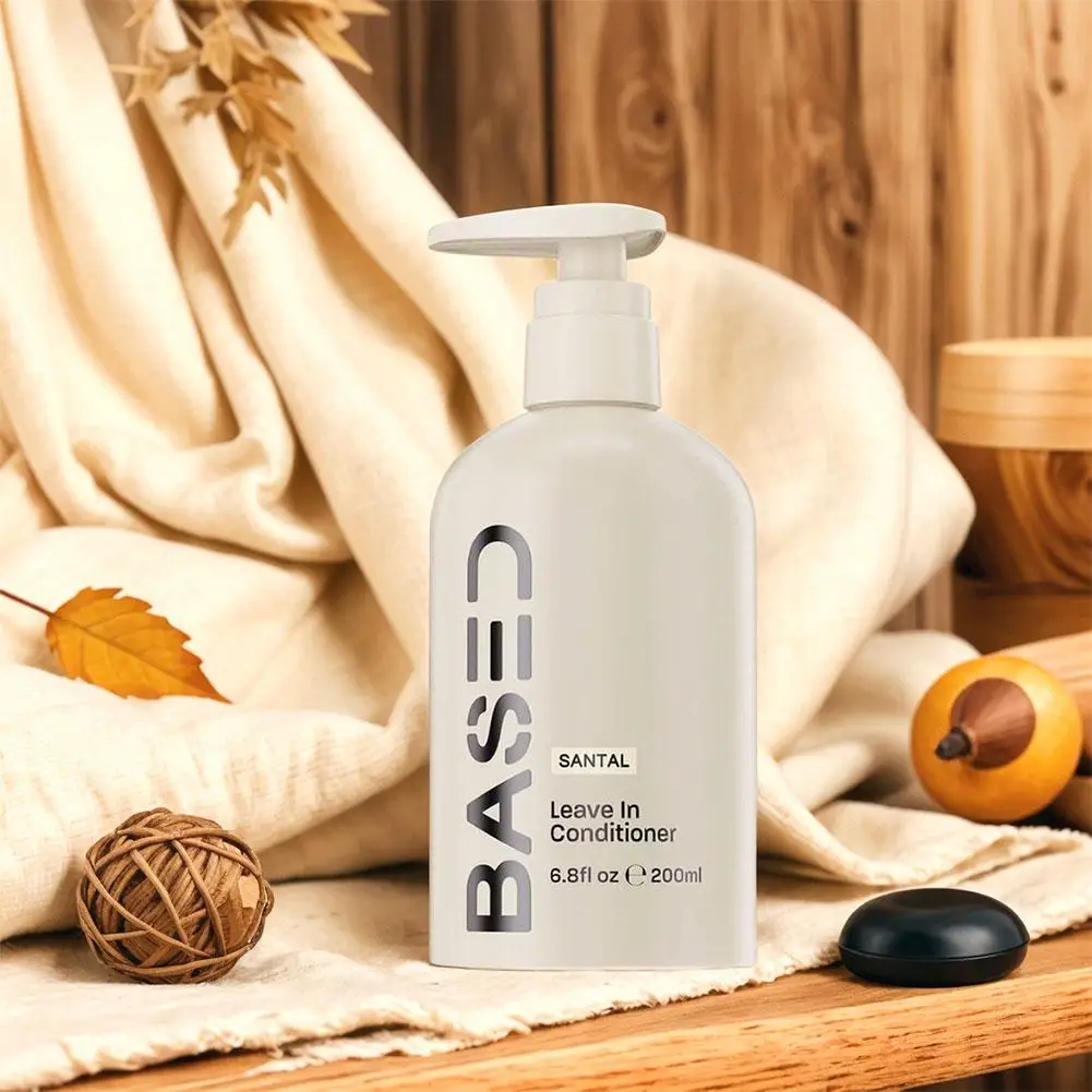 BASED Men Meersalzspray/Matter Formgebender Clay/Sandelholz-Conditioner/Augen-Serum Haarstyling für Natürliches Volumen und Strukturierte Frisuren – Detail 9