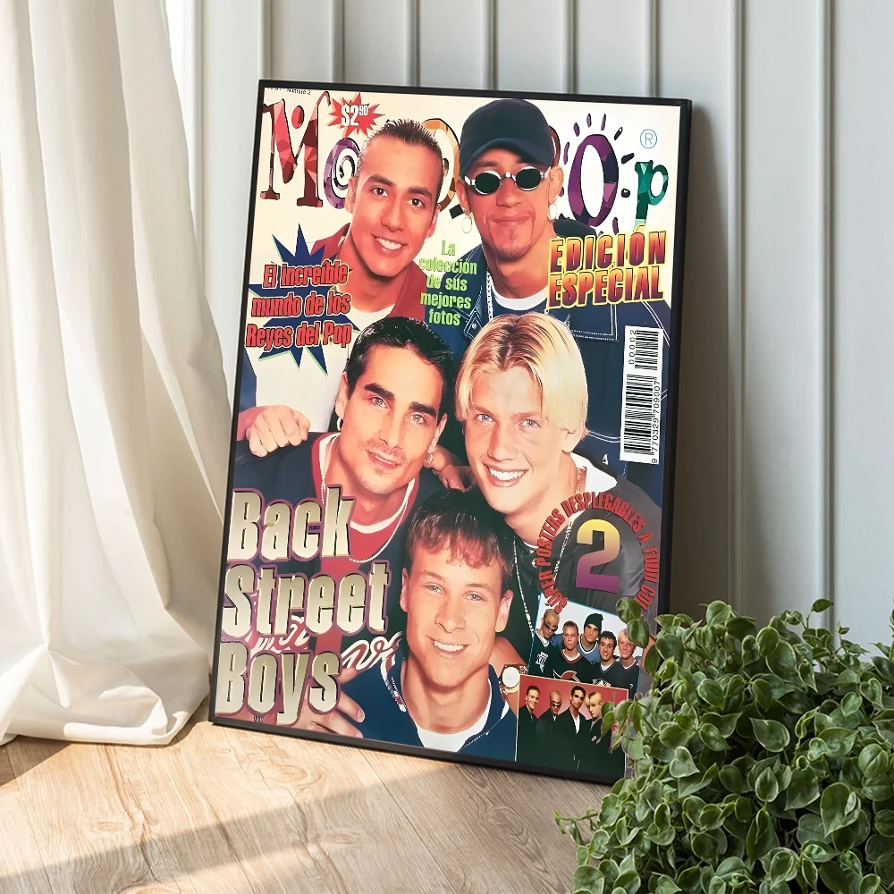 Backstreet Boys Movie Sticky Posters Retro Kraft Paper Sticker DIY Room Bar Cafe Aesthetic Art Wall Painting