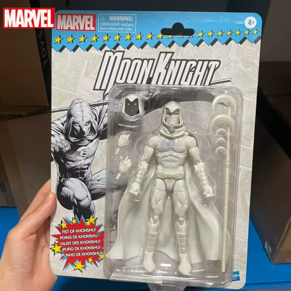 Originele Marvel Legendes Serie Klassieke Strips Retro Maan Ridder 6-Inch-Schaal Actiefiguur Echt Speelgoed Cadeau