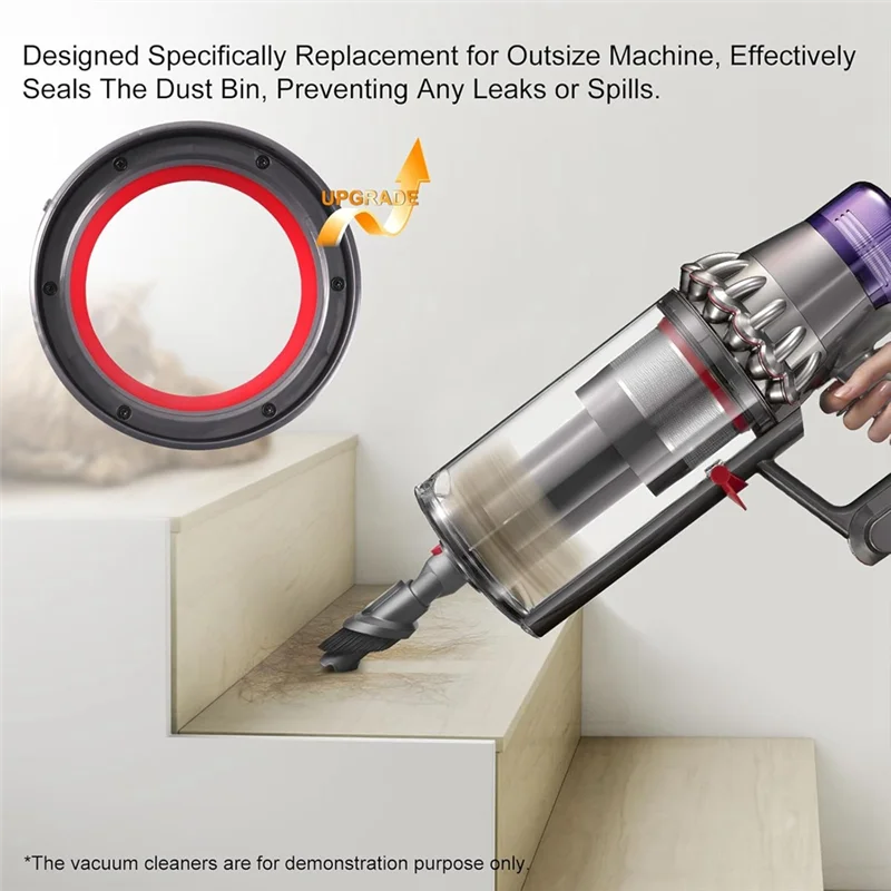 【STOCK】Dust Bin Sealing Ring For Dyson V11 V15 Gen5 Outsize Vacuum Attachment Replacement Vacuum Canister Sealing Ring