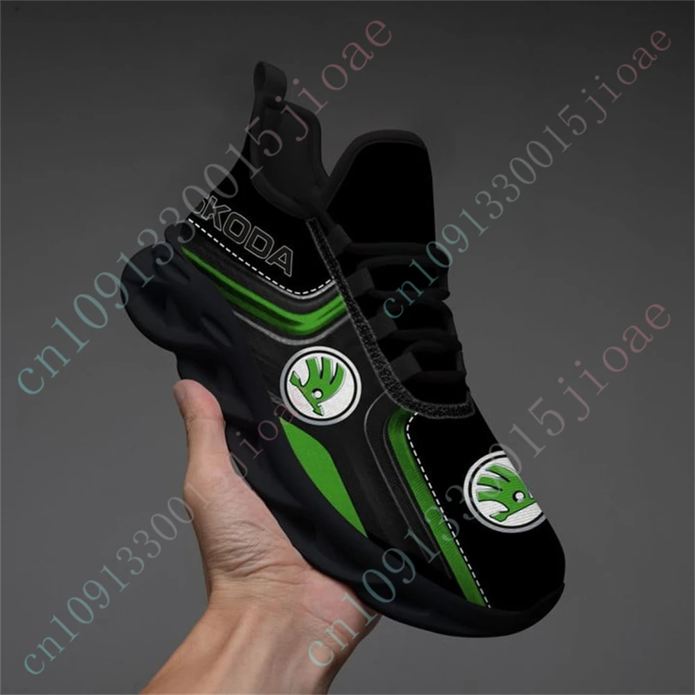 Skoda Men's Sneakers Big Size Male Sneakers Casual Running Shoes Lightweight Unisex Tennis Sports Shoes For Men Custom Logo