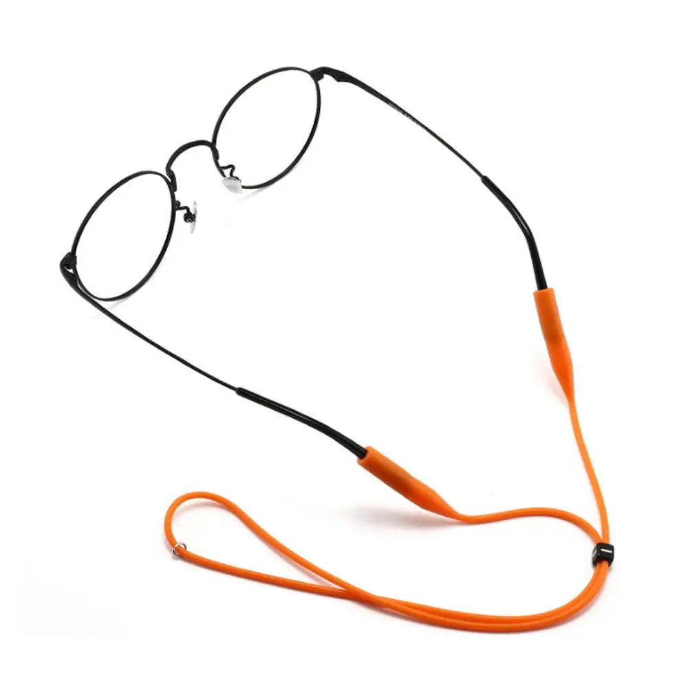 Durable Silicone Sports Anti-Slip Eyewear Lanyard Neck Cord Eyeglasses Rope Glasses Strap