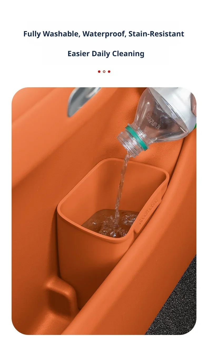 Silikon-Autotür-Aufbewahrungsbox, Mülleimer, multifunktionaler Auto-Tür-Aufbewahrungseimer, Regenschirm-Organizer für Autozubehör – Detail 7