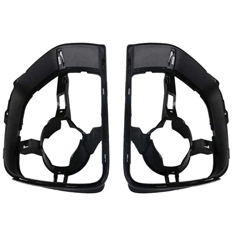 

NEW-2 Pack Pair Front Bumper Fog Lights Cover Fog Light Grill Grille For BMW X6 E71 2008-2014