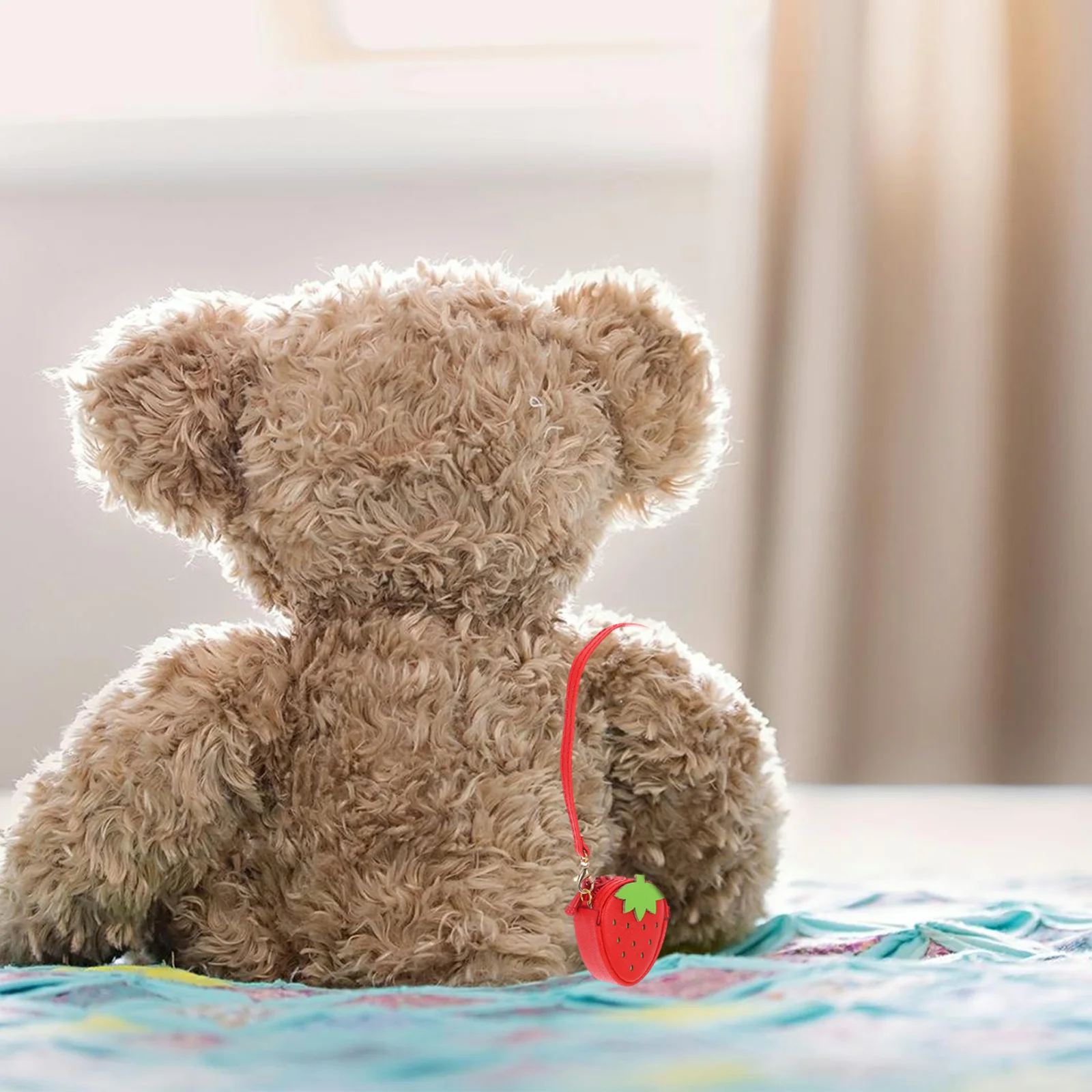 

Fashion Kawaii Crossbody Bag Strawberry Purse for Women Cute Sling Handbag Mini Trendy Pu Accessory Lightweight