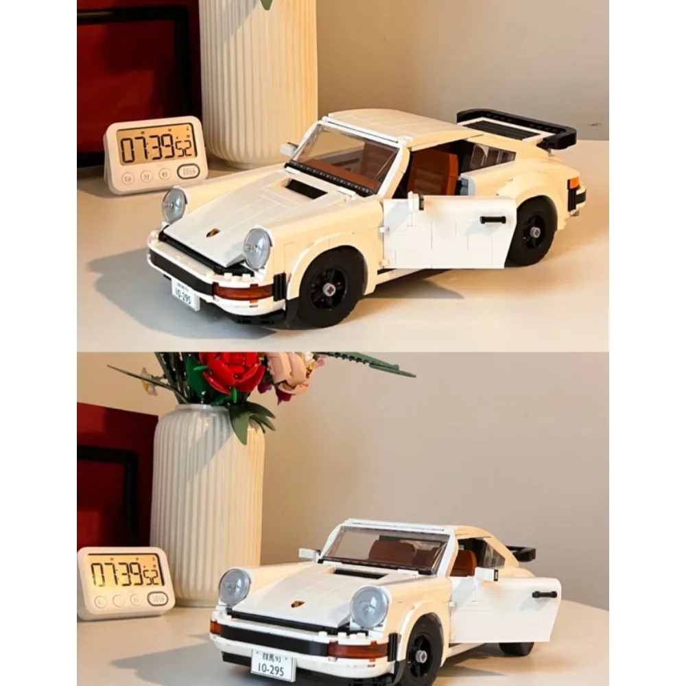 

Technical Retro Car 10295 Building Blocks1458pcs 2in1 Race Classic Model Kit for Adults and Teens Toys Christmas Gift