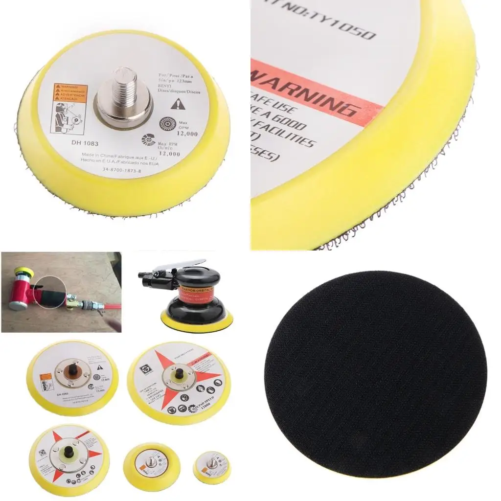 

Новинка, 2 дюйма, полировальная шлифовальная машина, опорная пластина, ворсовая петля, шлифовальный диск, подкладка высокого