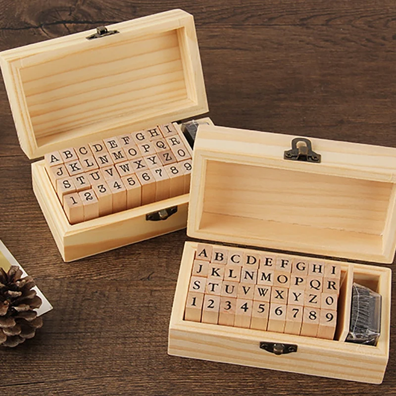 DIYデジタルレタースタンプ、手作りの文房具ギフト、日記の装飾、女性の長方形のシール