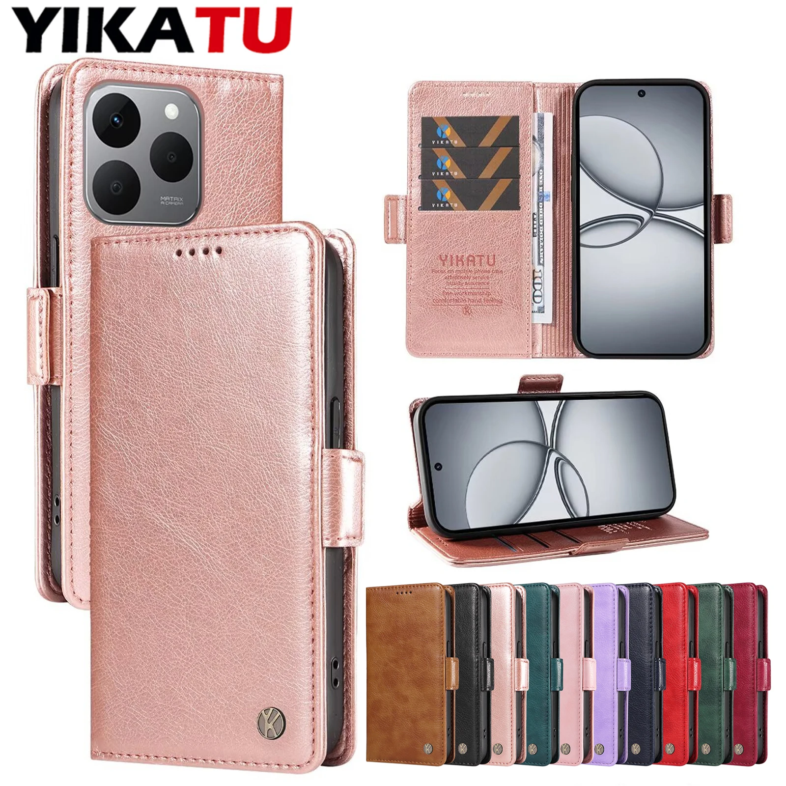 Flip Wallet Leather…