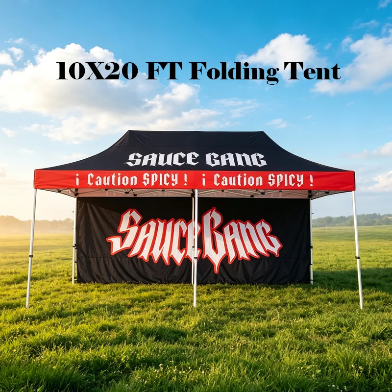 Tenda 10x20 FT Canopy Tent Custom Logo Full Printing Aluminum Outdoor Tents Advertising Gazebos For Event For Promotion