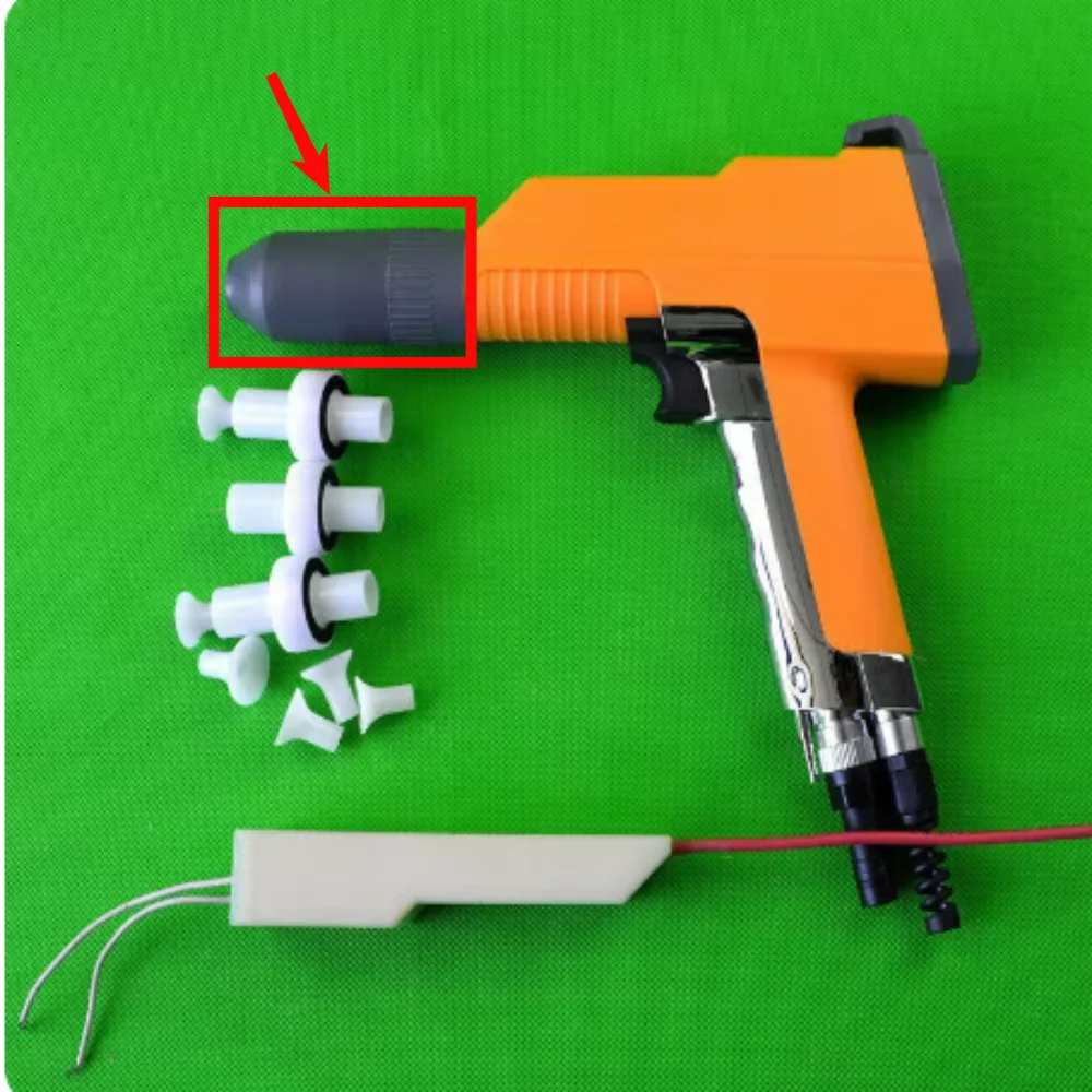 

Universal shell of Manual Electrostatic powder Coating spray gun+ HV cascade new ABC