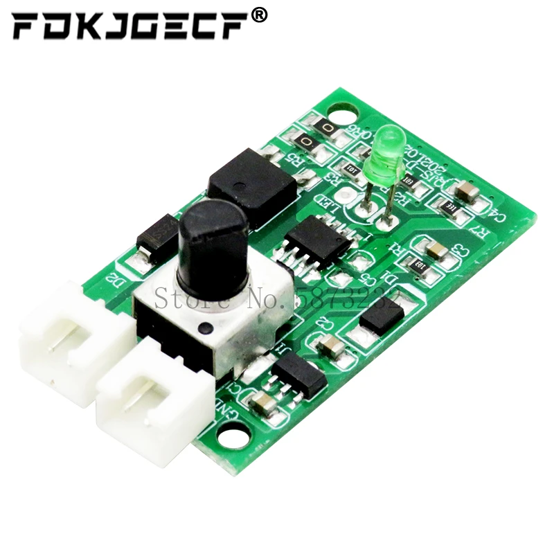 PWM motor speed board can not mediate high power DC motor stepless governor 10A