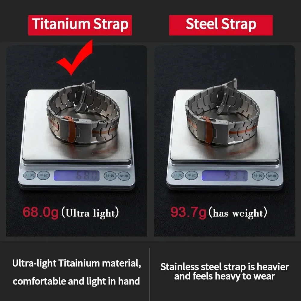 Титановый ремешок без зазора для Samsung Galaxy Watch Ultra 47 мм, оригинальные ремешки из нержавеющей стали для Galaxy Watch, ультра однотонный металлический ремень