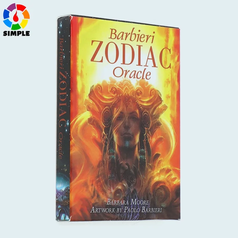 

Barbieri Zodiac Oracle Cards Deck Tarot Card Game
