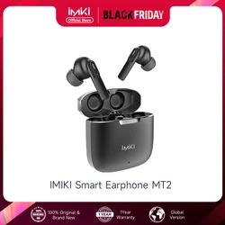 IMIKI-auriculares inalámbricos MT2, audífonos intrauditivos con micrófono Dual, ENC, reducción de ruido, deportivos, BT 5,3, IPX4, impermeables, HiFi