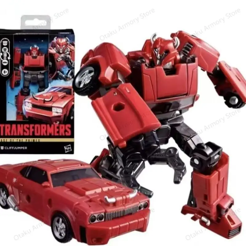 Hasbro Transformers Age of The Primes Deluxe Cliffjumper Transformable Figure In Stock Hobby Display Collectible Gift - view 4