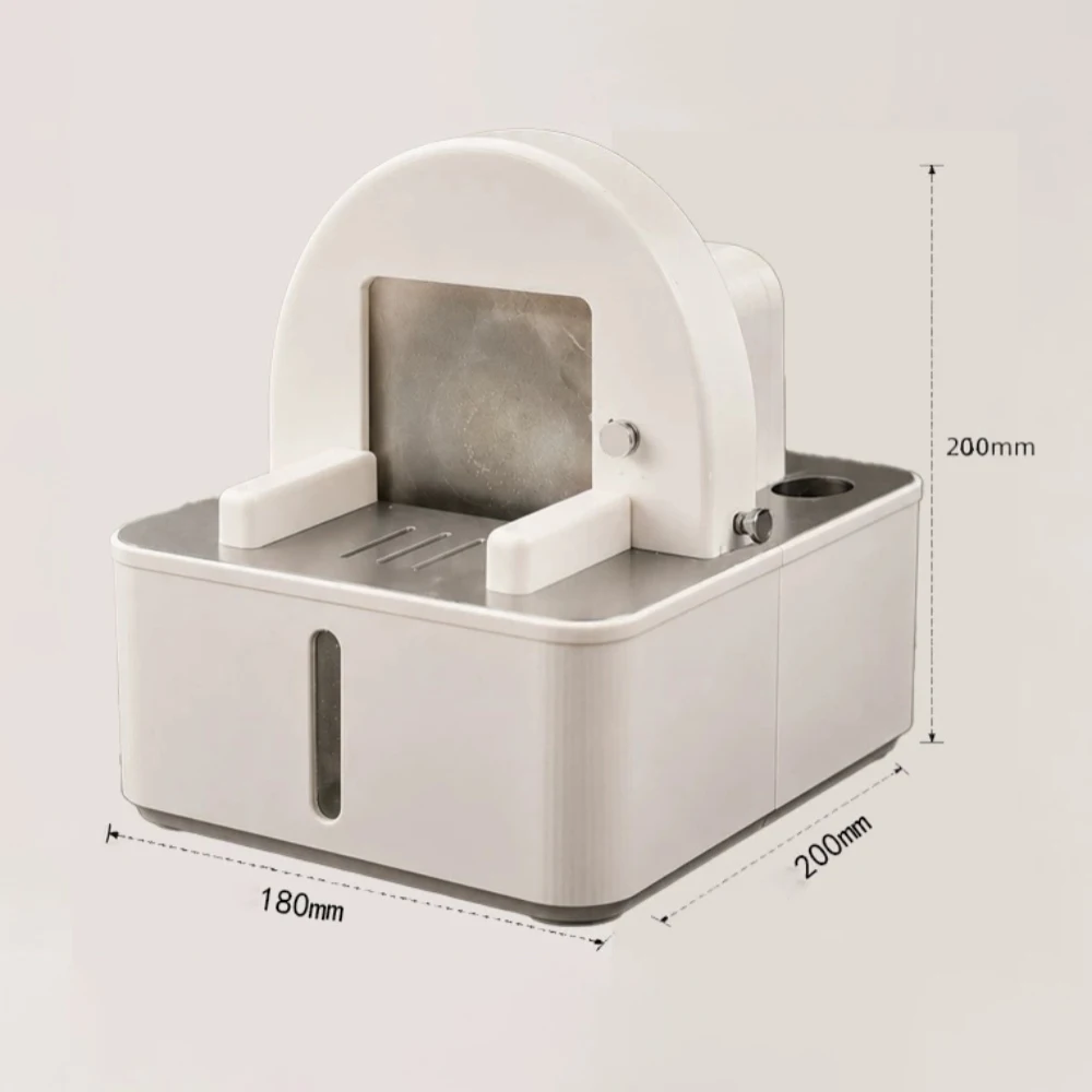 Electric Desktop Sharpening Machine, 320 Grit Diamond Grinding Disc, Adjustable Speed 1000-5000 RPM, 127mm Rotary Tool