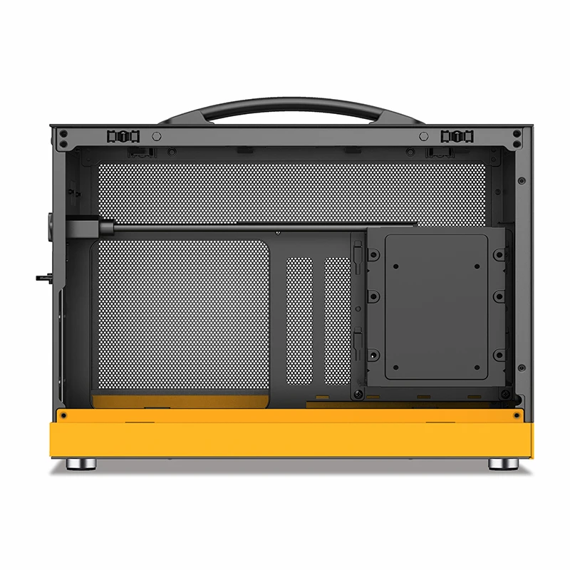 

METALFISH T80 Mini ITX Case Quick-release 14.5L PC Chassis Support SFX PSU/340mm GPU/67mm Cooler/240 liquid cooler
