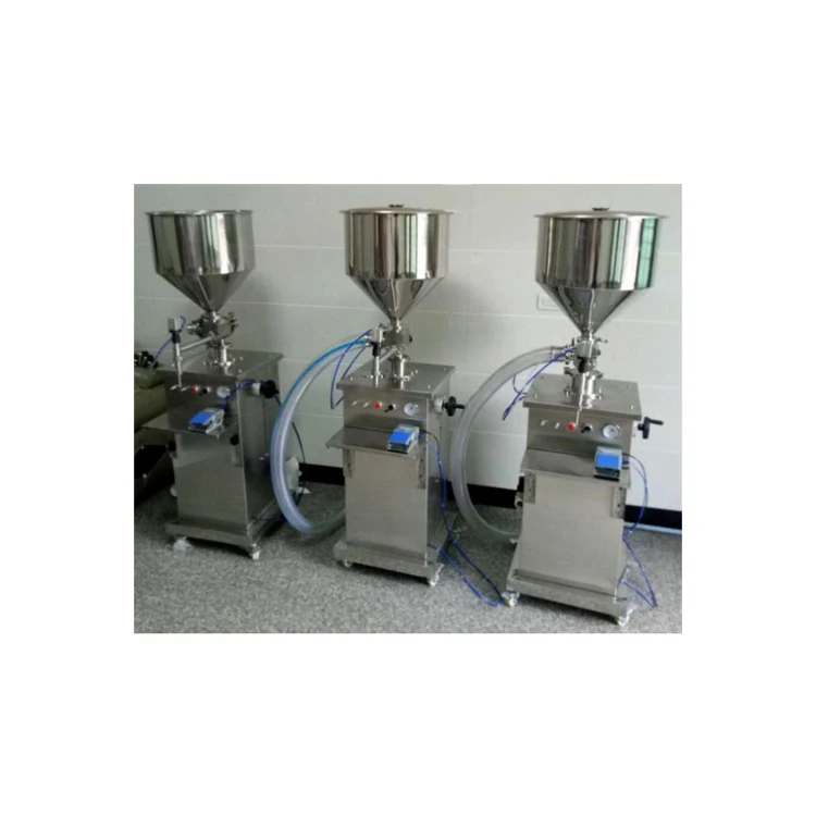 Pneumatic Stainless Steel Liquid Filling Machine Automatic Quantitative