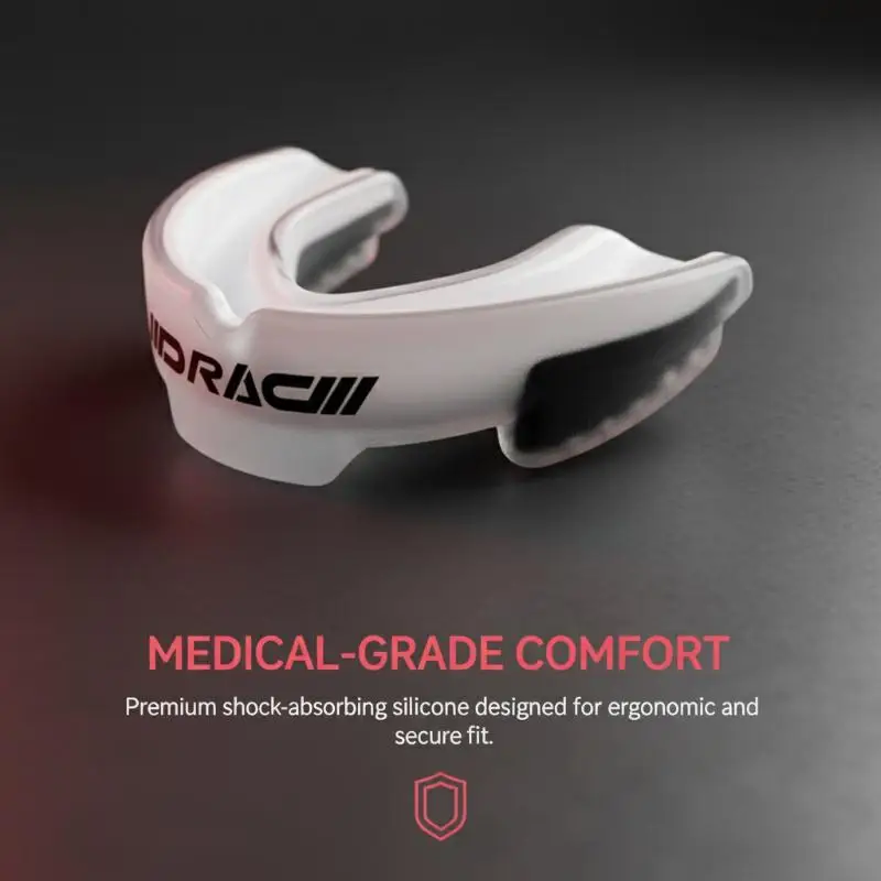 New Sports Mouthguard for Adult Rugby Plush Comfort Teeth Protection for Boxing and Fight Training