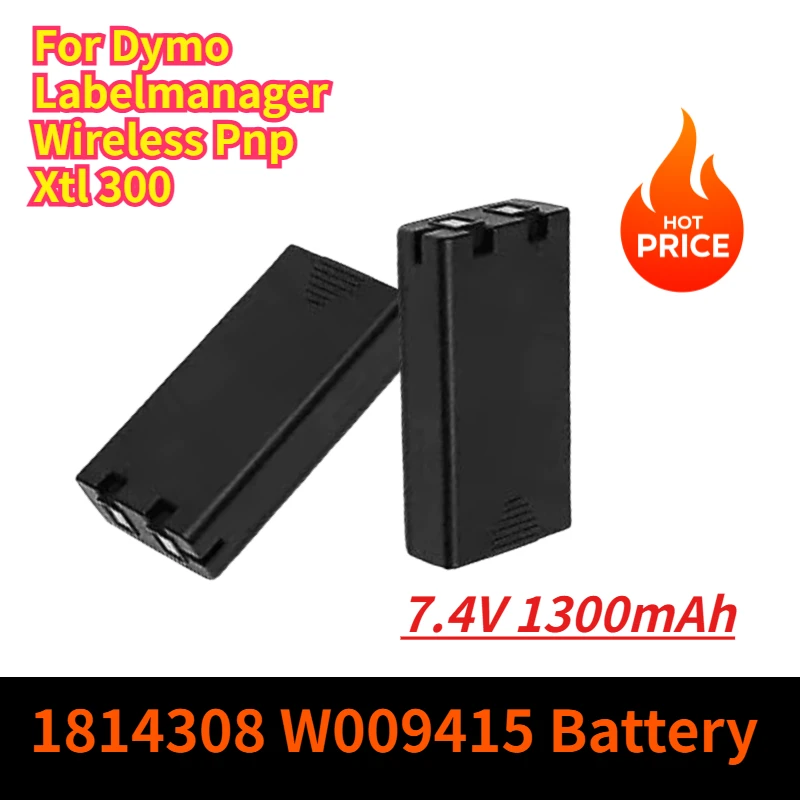 

7.4V 1300mAh 1814308 W009415 Battery for Dymo Labelmanager Wireless Pnp Xtl 300