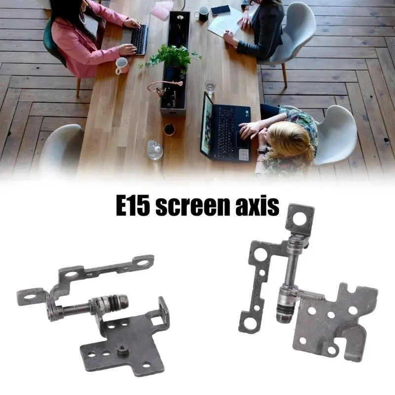 

652F 1 Пара ноутбука ЖК -дисплей влево+справа для E15 Экран ноутбука петли для ноутбука ЖК -склеи