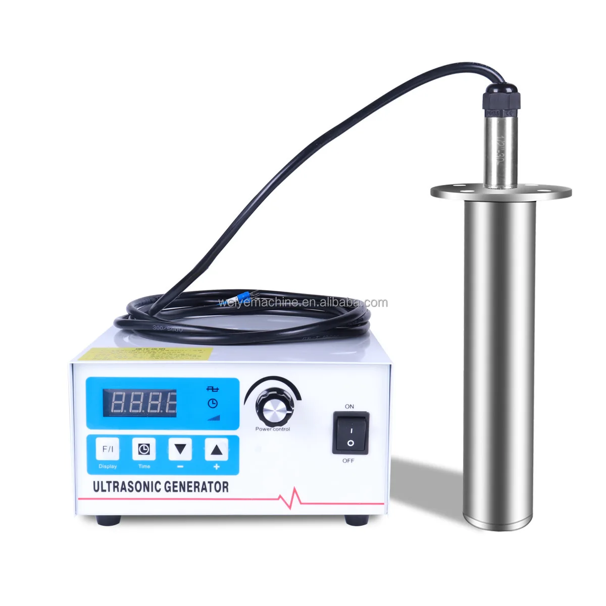 

Ultrasonic Cleaning Rod-Submersible Lab Use for Homogenization Emulsification Defoaming Vibrating Functions Factory Direct