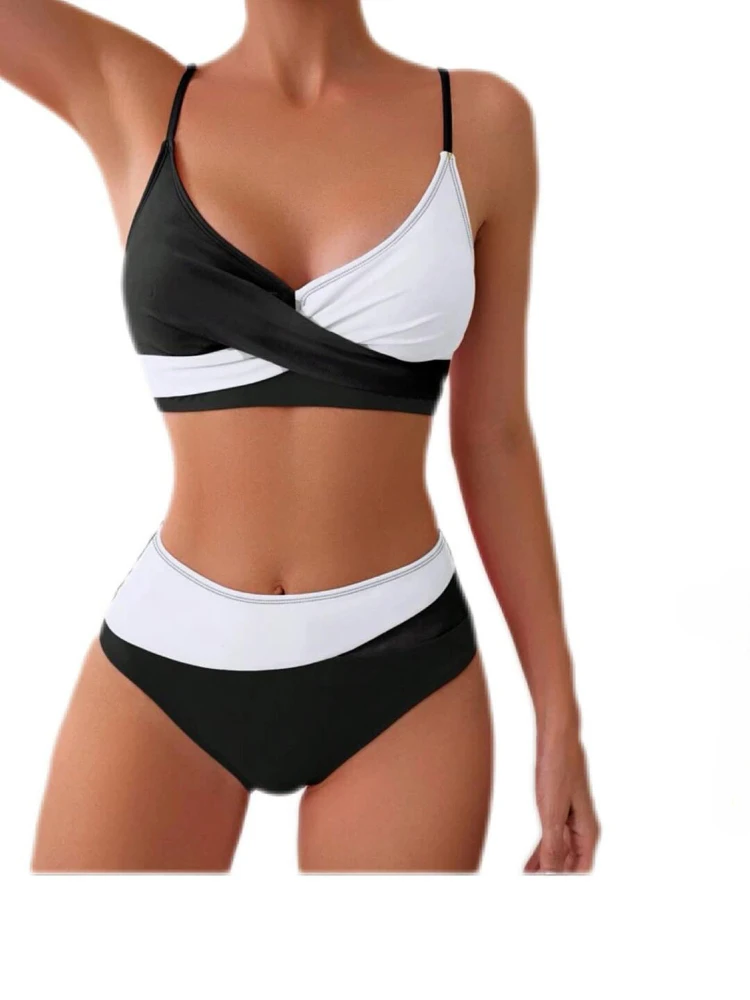 Sexy Push Up Bikini Set Female Patchwork Swimsuit Women Swimwear Summer Beach Wear Biquini Bathing Suit Maillot De Bain Femme