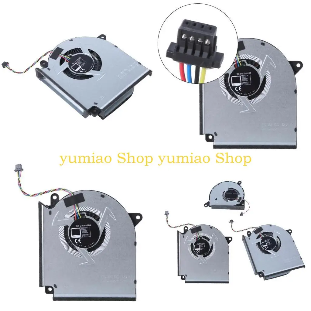 

587B Professional Gaming Notebook Cooling Fan Precise For ROG Strix 16 G614 G634 Metal Fan Brushless Motor Quiet