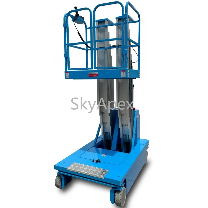 Automatic 4m 5m 6m Portable Vertical Hydraulic Ladder Electric Man Aluminum Alloy Scissor Lift  Platform Cheap  New High Quality