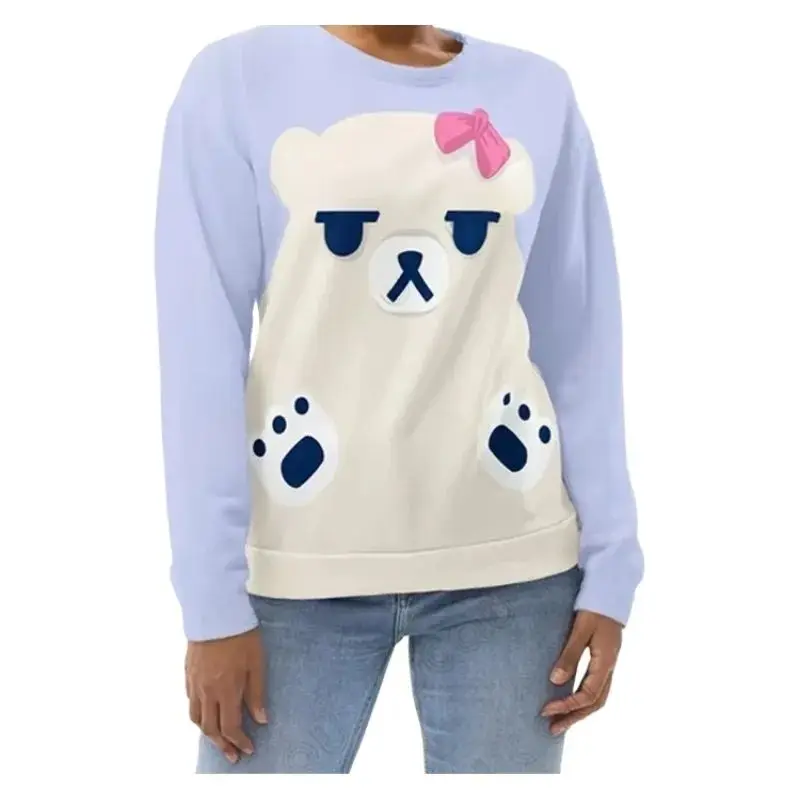 

2025 Autumn and Winter Men's Casual Horizontal Striped 3D Printed Long Sleeved Sportswear, Comfortable, Loose and Breathable Top