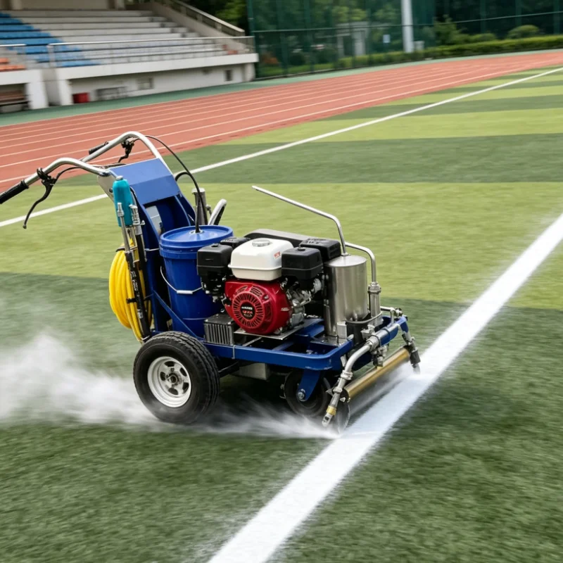 Multi‑Functional Cold Plastic Pavement Marking Machine, Manual Airless Sprayer for Highway, Warehouse and Parking Lot Projects