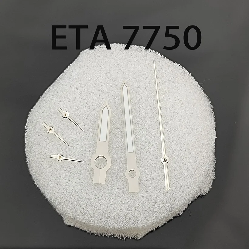 Aksesori jam tangan pengganti ETA7750 pointer gerakan helmsman M005 pointer M005614 kompatibel dengan Mi. Lakukan 7750 noctilucent