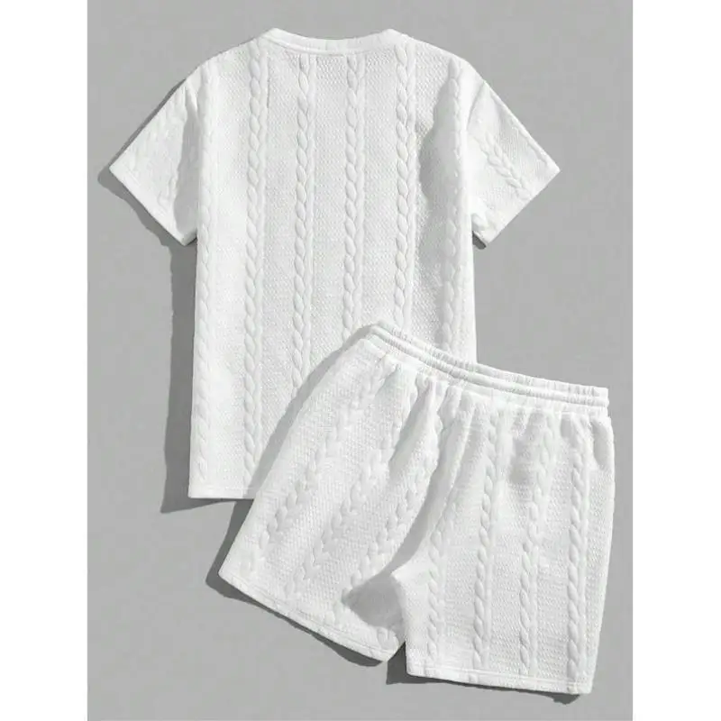 

New U 65 NS Clothing Casual Sportswear Set Men's Seven Sve T-irt ort Pants Autumn Season Faion M Outfit