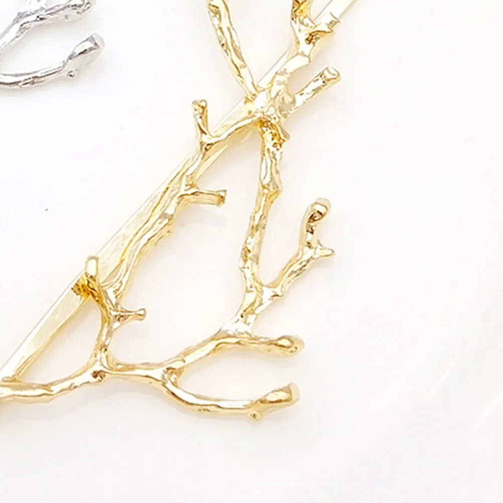 

6Pcs Branch Side Clip Woman Daily Branch Hair Clip Life Party Wedding Hairstyle Accessories Girl Hair Pin Elegant Pins