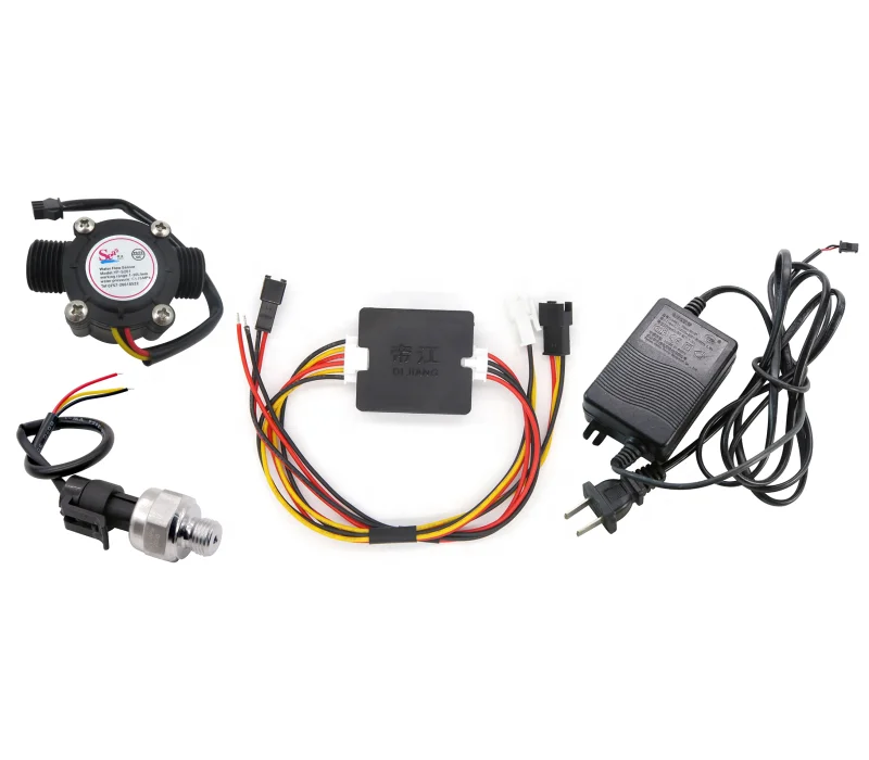 

Water Flow Sensor DN15 Hall Effect Pulse Signal + Pressure Sensor 0.5-4.5V Convert to RS485 Communication Electronic Modules