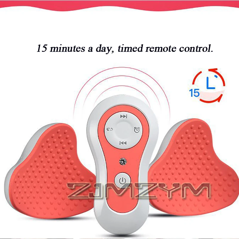 Rechargeable And Portable Chest Massager Adjustable Force Low-noise Electric Breast Massager Anti-Breast Sagging Chest Care Tool