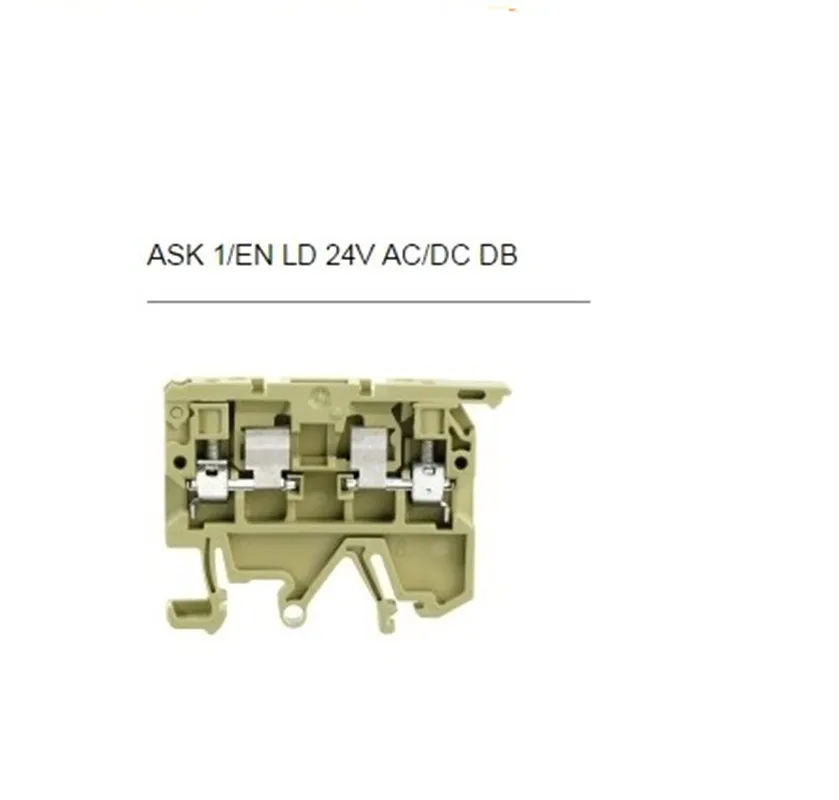 

20pcs ASK 1/EN LD 24V AC/DC DB Terminal 1937670000