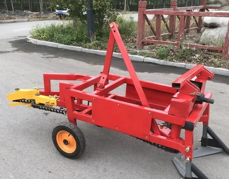 Walking Tractor Carrot Onion Garlic Peanut Harvester
