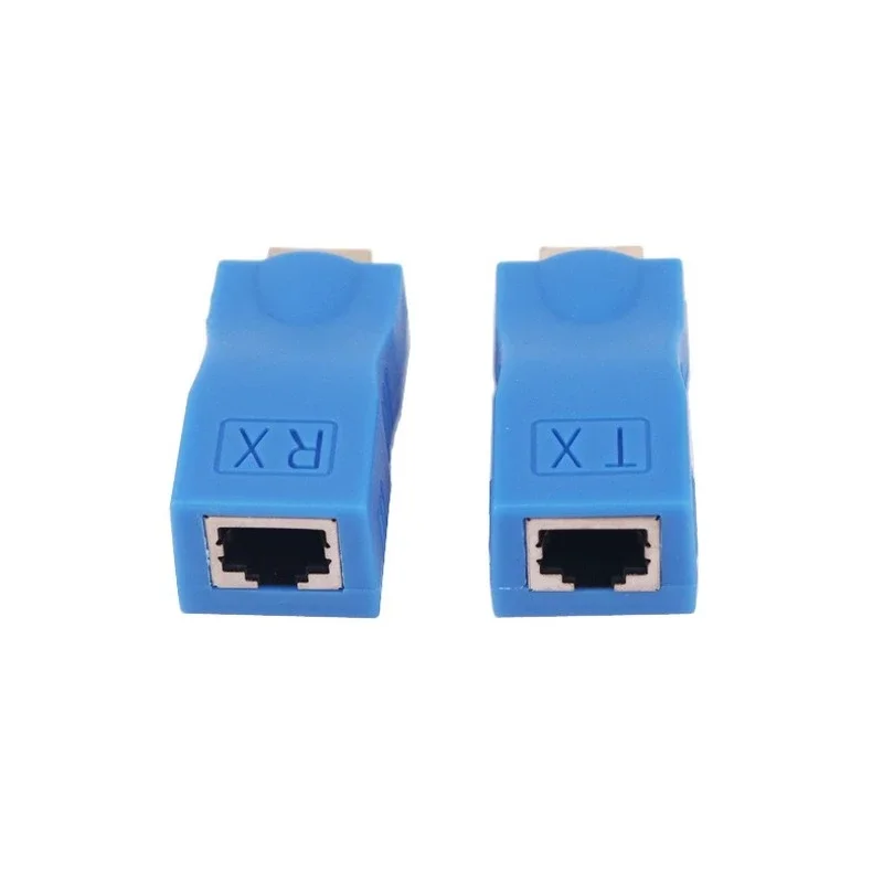 1 Pair RJ45 4K HDMI-compatible Extender Extension Up to 30m Over CAT5e Cat6 Network Ethernet LAN for HDTV HDPC DVD PS3 STB