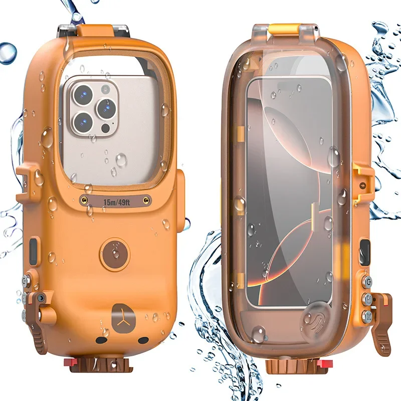 

Suitable for a variety of mobile phone snorkeling Bluetooth diving shell, Apple, Samsung deep water shooting