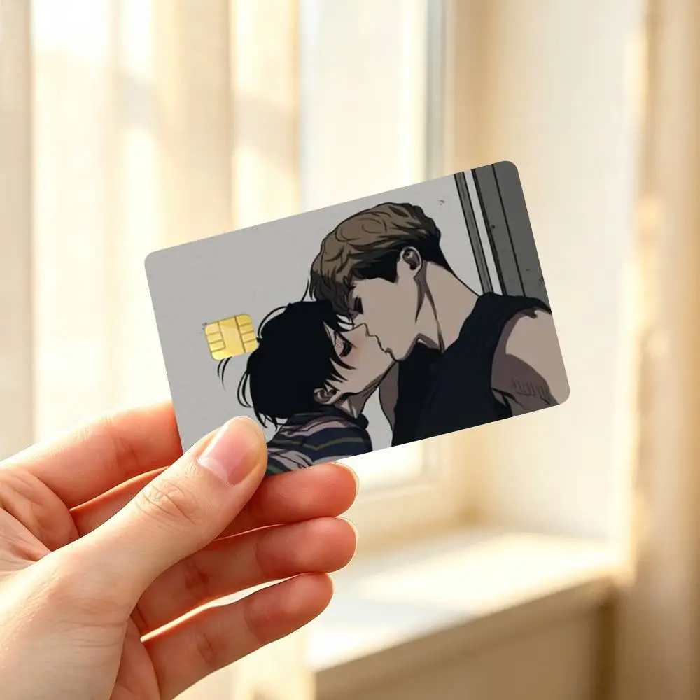K-Killing S-Stalking Korean Manga High Definition Matte PVC Film Tape | For Credit Card, Debit Card Stickers & Gift Decoration