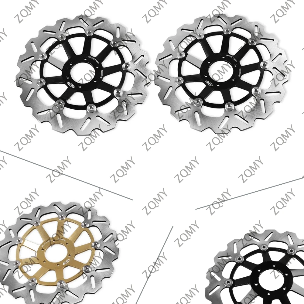 دراجة نارية الجبهة قرص فرامل الدوارات أقراص لهوندا CBR1100XX CBR 1100 XX 1997-1998 اليسار + اليمين 2 قطعة