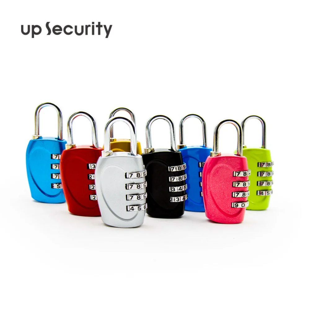 304UH Four-digit 4-digit Zinc Alloy Combination Lock Luggage Trolley Box Gym Door Password Padlock Locker Candado