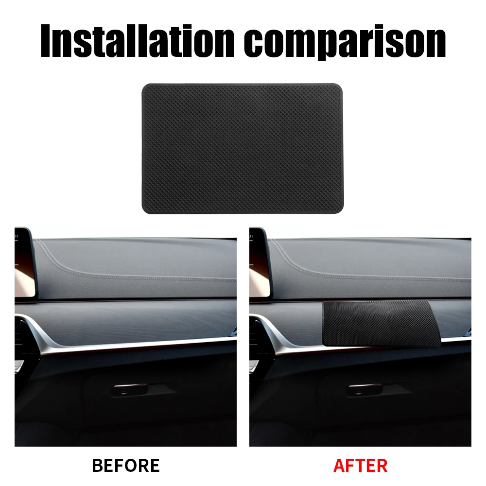 1PCS Car Dashboard Silicone Non Slip Mat Phone Holder Anti-skid Pad For Alfa Romeo Sportiva 156 Stelvio Giulia Giulietta 147 159
