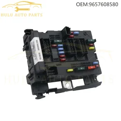 High Quality 9657608580 9657608780 Car Fuse Box Assembly New For Citroen C3 C5 C8 Xsara Peugeot 206 307 406 807 6500Y1 6500Y0